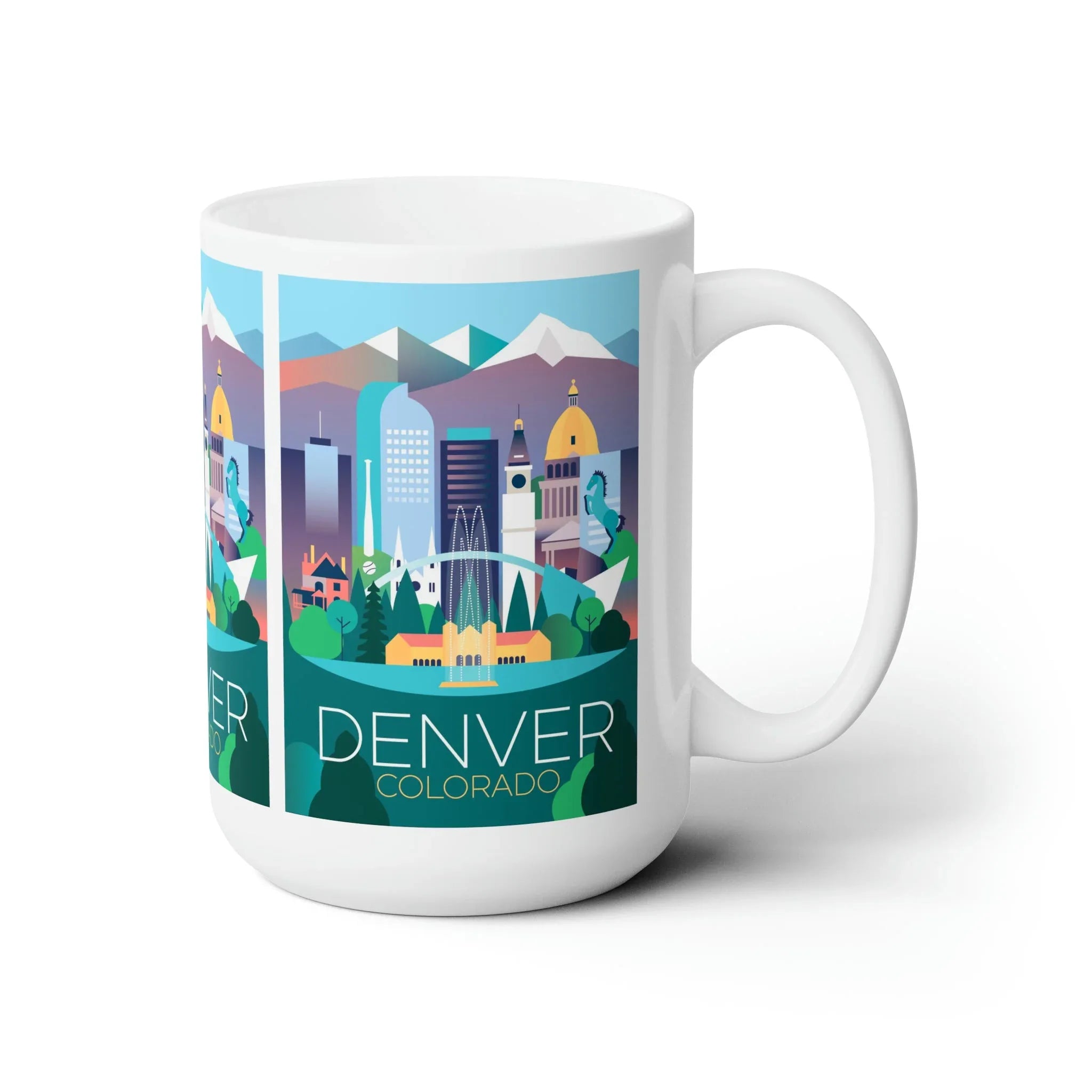 Denver Ceramic Mug 11oz or 15oz - BIG FRENCHIES
