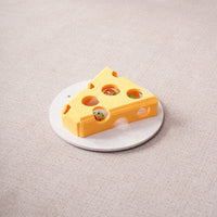 Cat Puzzle Toy With Ball And Spring-loaded Wand Felt Indoor Cat Toy Box Suction Cup Base Treat Puzzle Helps Cats Play In