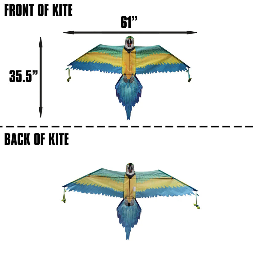 RainForest 61 inch Wingspan Nylon Macaw