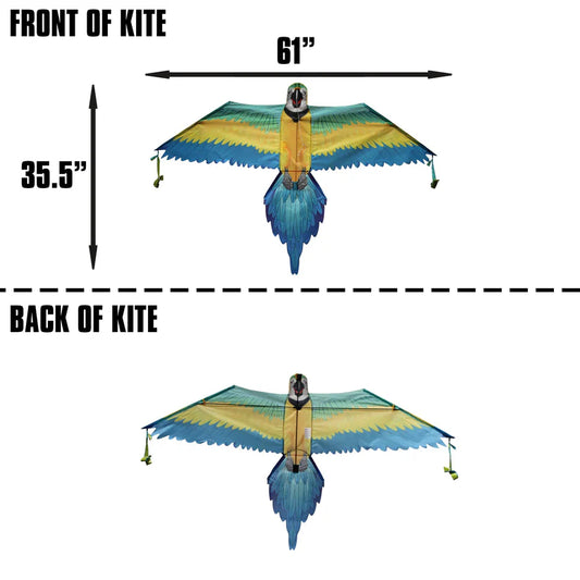RainForest 61 inch Wingspan Nylon Macaw