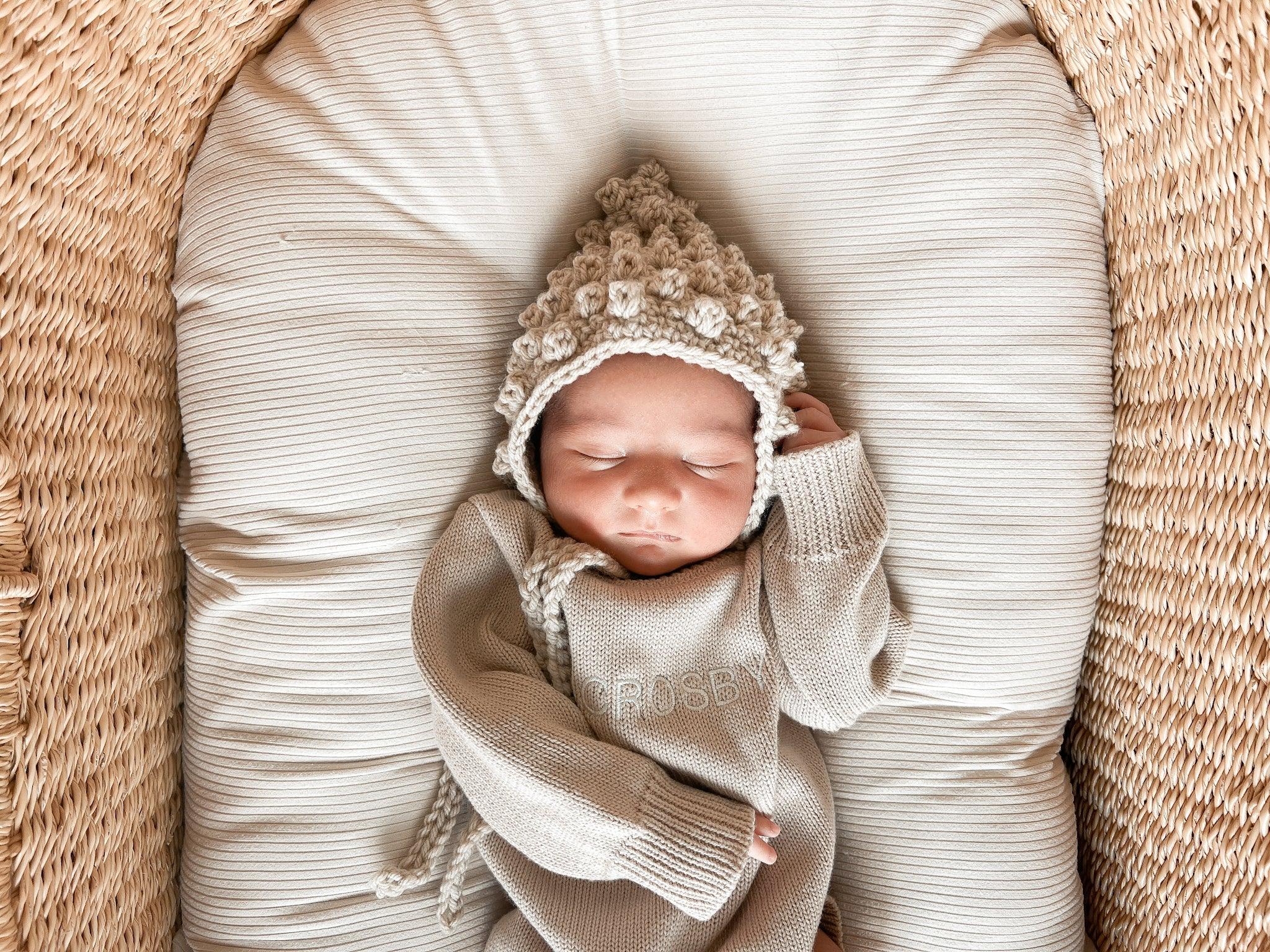 Oat Ribbed Baby Lounger Cover - BIG FRENCHIES