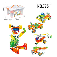 Kids Building Blocks STEM Toys for 4+ Boys Birthday Gifts Educational Autism Sensory Toy Building Set Creative Learning Games
