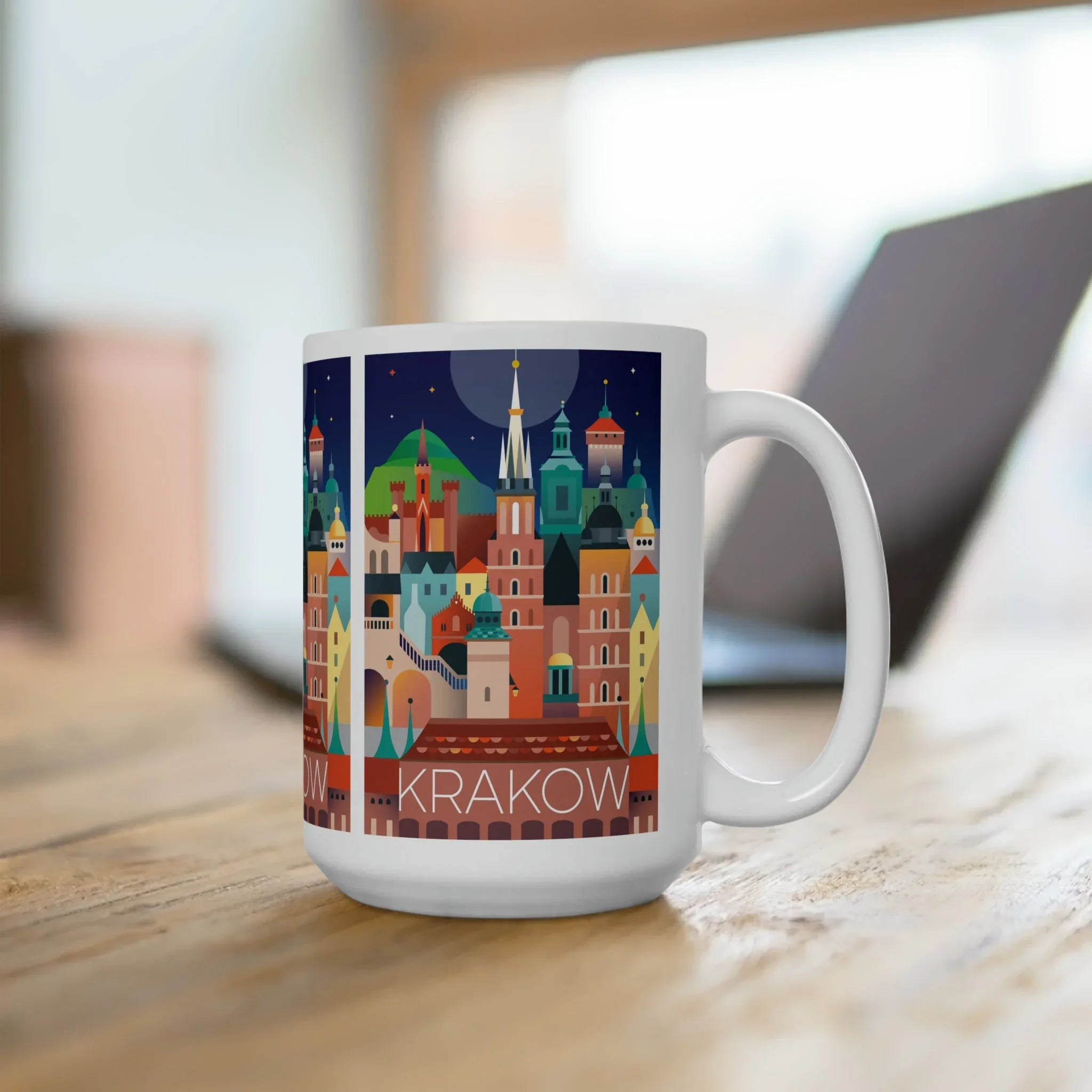 Krakow Ceramic Mug 11oz or 15oz - BIG FRENCHIES