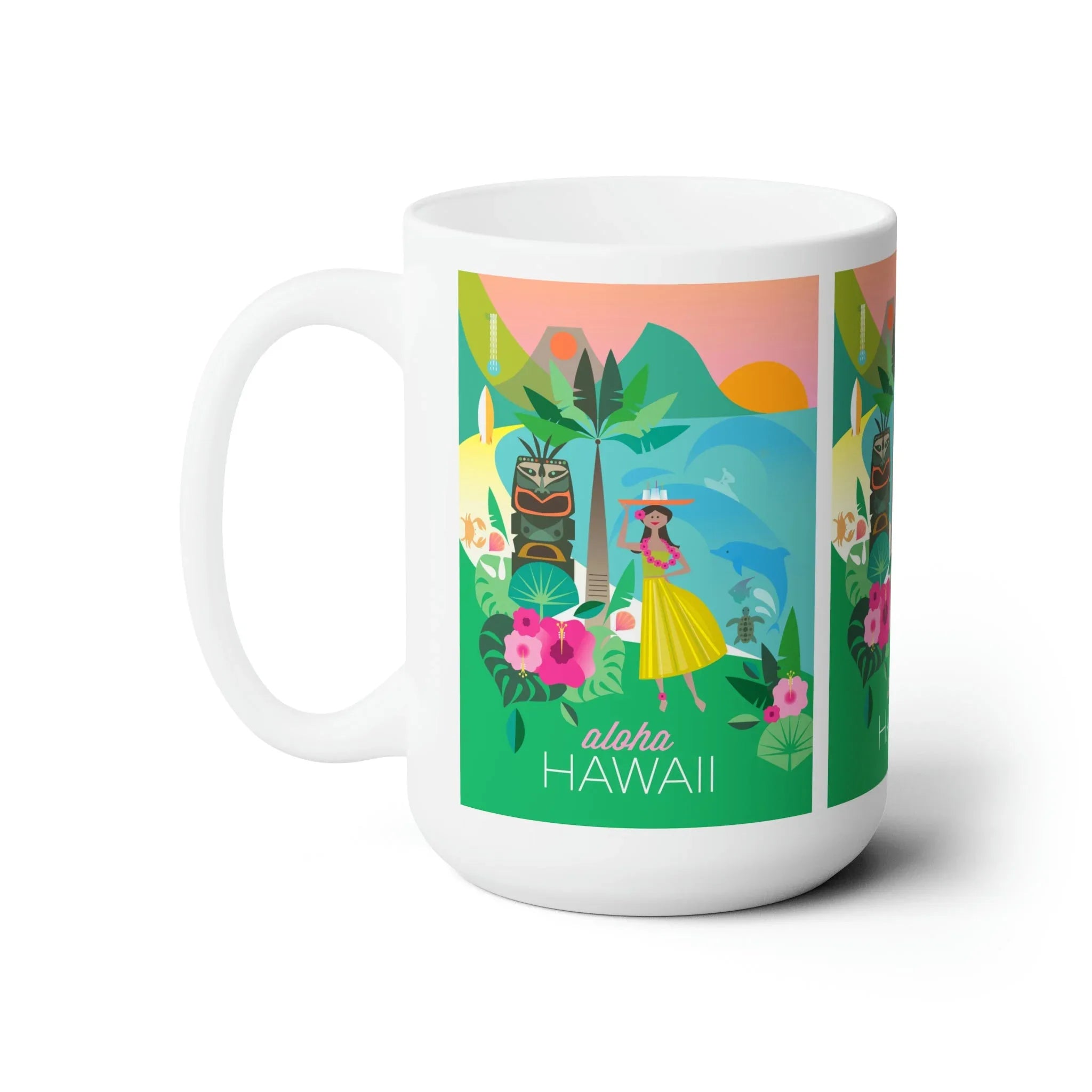 Hawaii Ceramic Mug 11oz or 15oz - BIG FRENCHIES