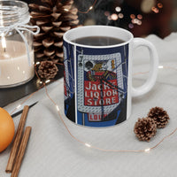 ROADSIDE MUGS - Jack's Liquor Store Ceramic Mug 11oz - BIG FRENCHIES