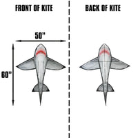 SeaLife 60 inch tall Nylon Shark Kite