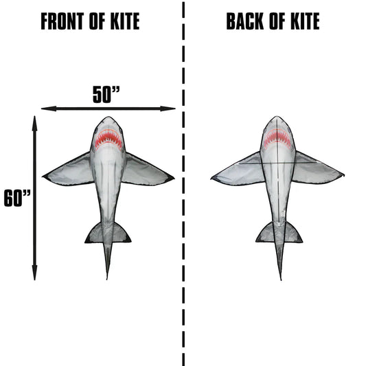 SeaLife 60 inch tall Nylon Shark Kite