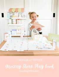 Grocery Store Play Food Printable Dramatic Play