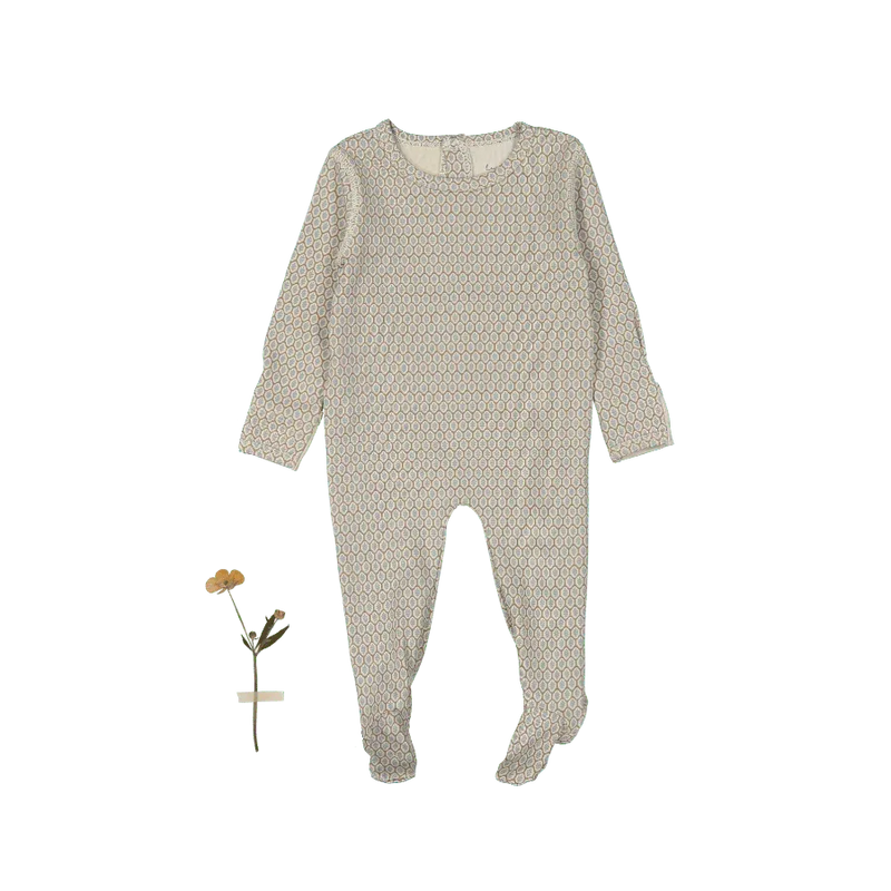 The Printed Romper - Leaf - BIG FRENCHIES