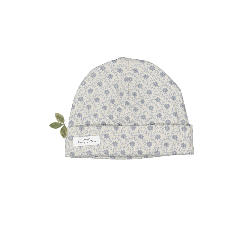 The Printed Hat - Emma Blue-Hat-BIG FRENCHIES-Lovely Littles
