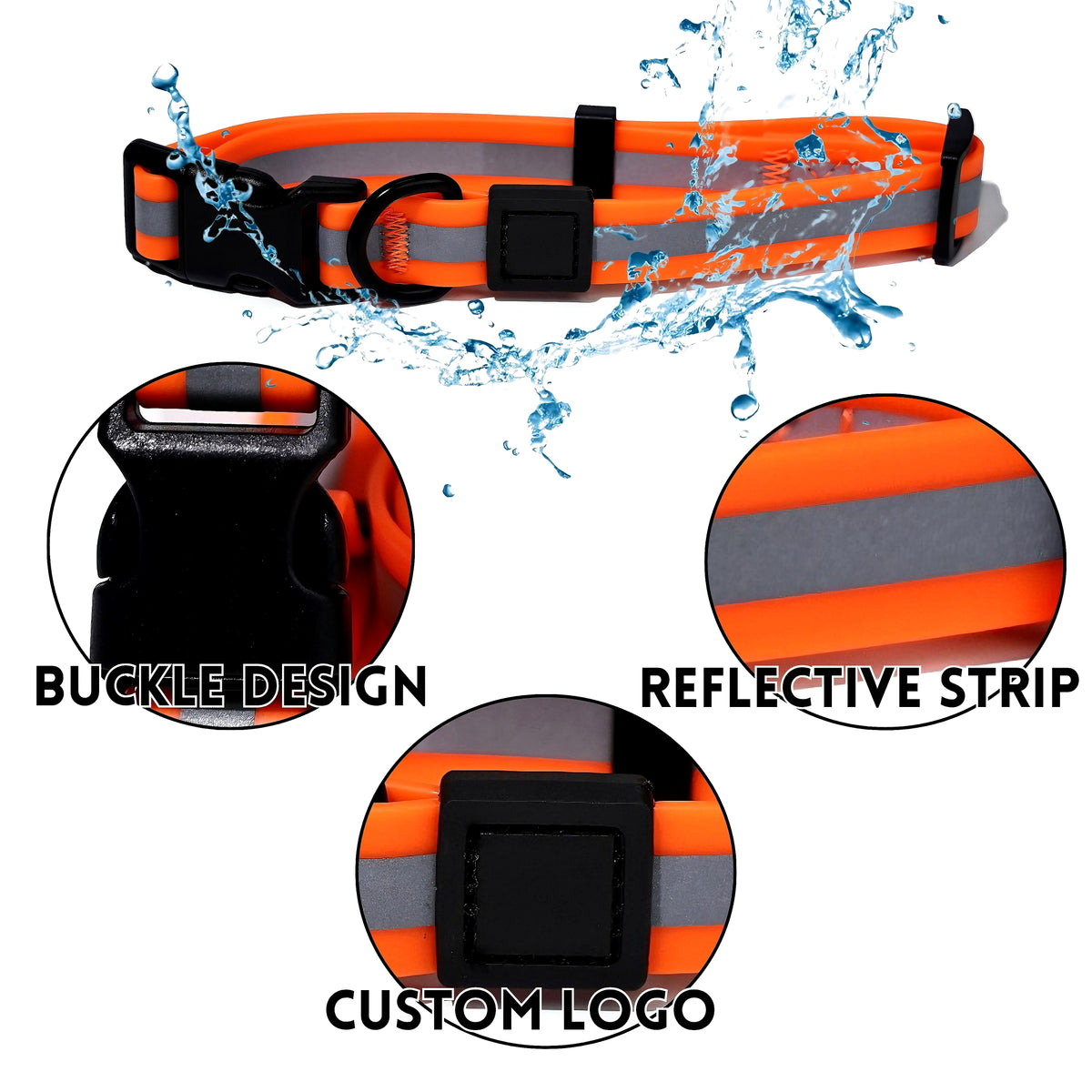 Reflective Leash Set It Can Reflect Light Sources Effectively Enhancing The Safety Of Pets During Outdoor Outings