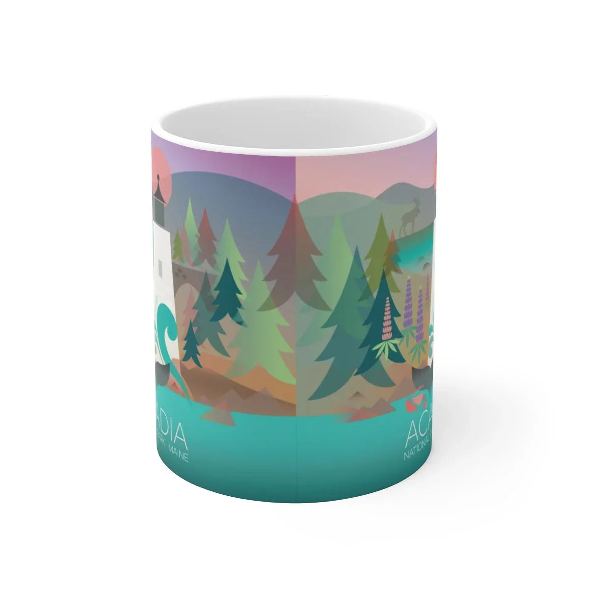 ACADIA NATIONAL PARK OZ CERAMIC MUG - BIG FRENCHIES