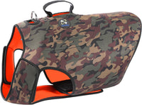 Coodeo Dog Hunting Vest Orange - Medium
