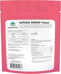 Oxbow Animal Health Papaya Support, High Fiber Digestive Supplement for Rabbit & Guinea Pig, Made with Timothy Hay, Includes Papaya, Pineapple, Papain, & Bromelain, Made in USA, 1.16 oz Bag