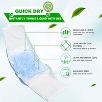 Dog Diaper Liners 100ct Super Soft and Absorbent Dog Diaper Booster - X-Large / 100.0 - image 3