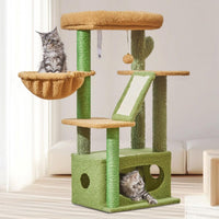 Taoqimiao Cat Tree, Suitable for Kittens - Cactus / 38.5 Inches - image 2