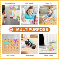 laleay Magnetic Men Fidget Toys - 12pcs - image 3