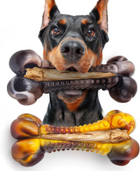 Dog Chew Toys for Aggressive Chewers - Real Bacon&Beef