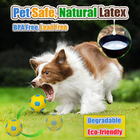 2" Squeaky Dog Toys for Small Dogs, Mini Breed - 2.6'' for M/L / Yellow+Green+Rose Red+Blue - image 4