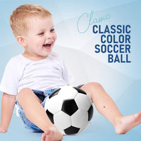 ZOOJOY size 3 kids soccer ball with pink unicorn glitter design - view 10