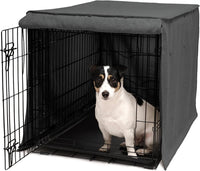 Friends Forever Metal Dog Crate Cover - 30.5"L x 19.5"W x 21"H