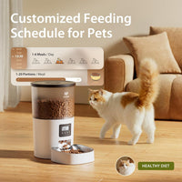 IMIPAW Automatic Cat Feeders - 3l / White Black - image 2