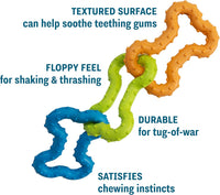 Cool Teething Stick Dental Dog Chew Toy, Soak & Freeze, 8.5" – Essentials for Dogs - Multi - image 3