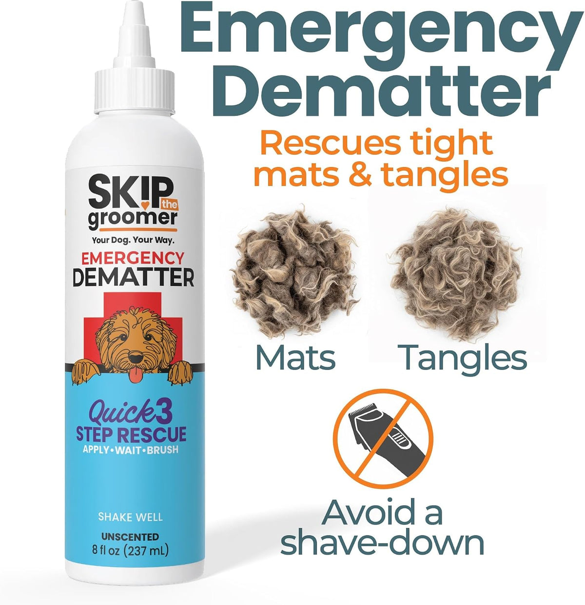 Dematting Cream for Dogs, Mat & Tangle Remover - image 2