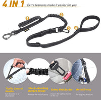 AUBELL Tactical Dog Leash Heavy Duty - Black - image 4