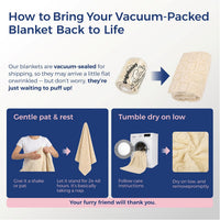 Pet Blanket for Dogs Cats - Grey / 40x50" - image 3