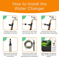 hygger Upgrade Aquarium Water Changer Kit - 49FT - image 2