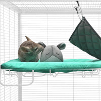 Paw Inspired Chinchilla Cuddler Plush Accessory Toy for Pets - image 4