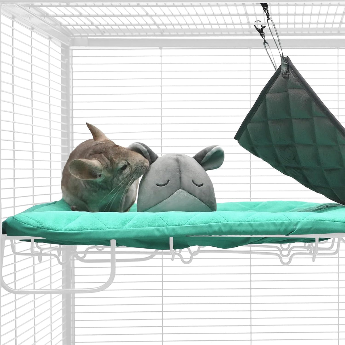 Paw Inspired Chinchilla Cuddler Plush Accessory Toy for Pets - image 4