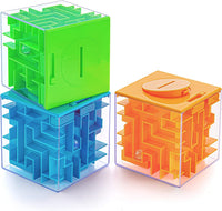 2 Pack Money Maze Puzzle Box - 3 Pack