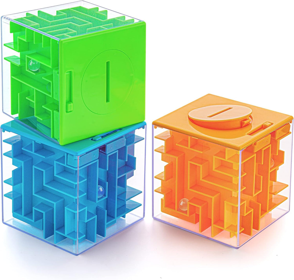 2 Pack Money Maze Puzzle Box - 3 Pack