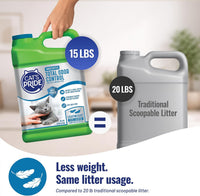 Cat's Pride Total Odor Control, Max Power - 15 pounds / Total Odor Control Unscented - image 3