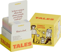 TALES 150 Conversation Cards, Create Meaningful Connections - Family Edition