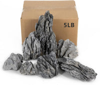 Aquarium Rocks Seiryu Stones Natural Hardscape Stone for Aquariums - Seiryu Stone / 5Lb (2-6 inch)