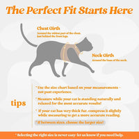 rabbitgoo Cat Harness and Leash Set, Step-in Soft Vest - M / Orange - image 2