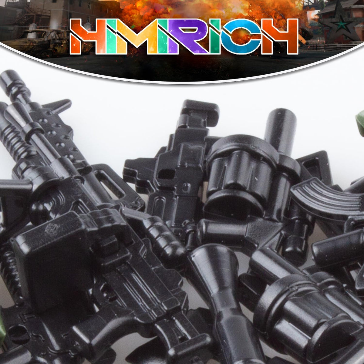 Weapons Pack Military Toy Set Building Blocks Model for Soldier - Weapons Pack - image 3