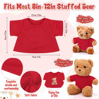 Litherr S blank sublimation stuffed animal shirt for 8-12 inch plush bears - view 20
