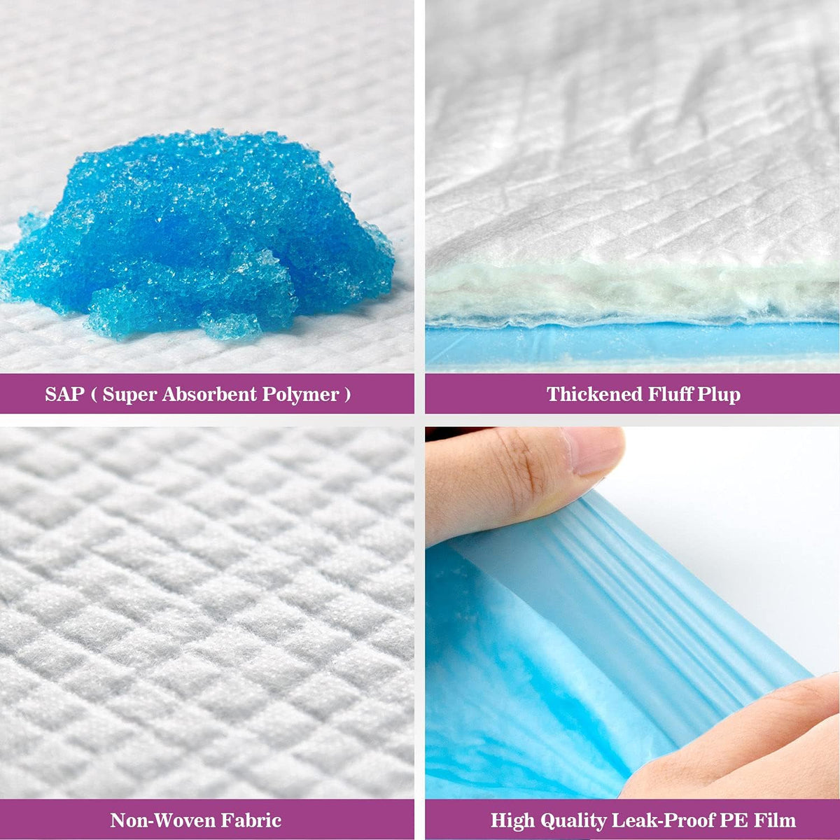 Dog Pee Pads Extra Large 28"x34" - 18 Count - image 3