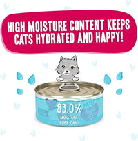 Weruva B.F.F. Play - Best Feline Friend Paté Lovers, Aw Yeah!, Duck & Tuna Trickster with Duck & Tuna, 5.5oz Can (Pack of 8)