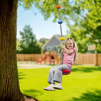 Jungle Gym Kingdom Tree Swing for Kids - Multicolor Yellow - image 2