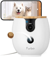 Furbo 360° Dog Camera [Core Features, No Ongoing Cost] – Essentials for Dogs - No Subscription Required / Mini 360° Camera