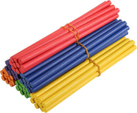 TDOCK 60 pack of wood rhythm lummi sticks for kids in six bright colors - view 4