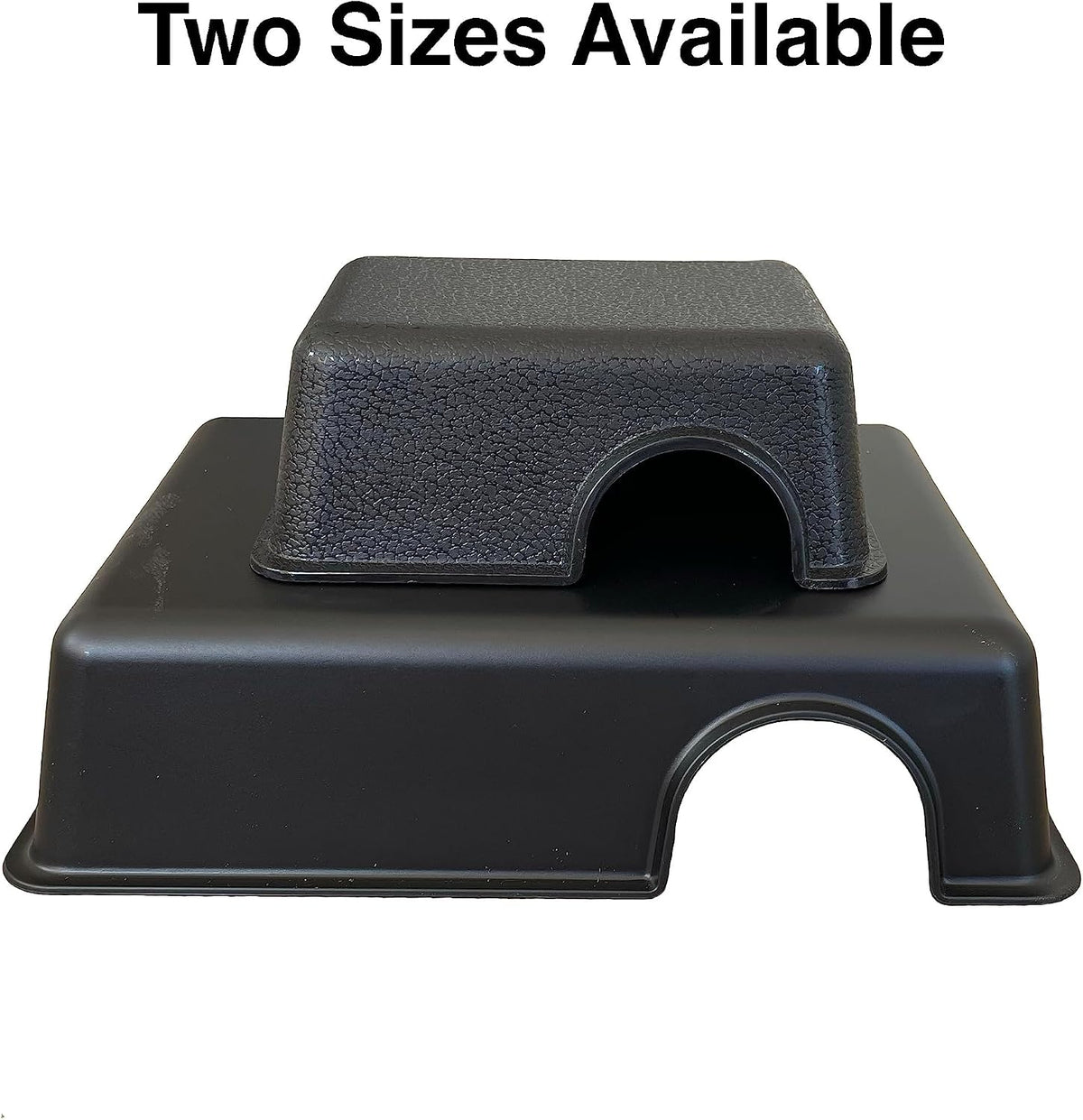 Plastic Reptile Hide Box for Leopard Geckos, Snakes, Lizards - Small - image 3