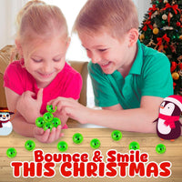 Playbees glow in the dark bouncy balls, 144 small 1 inch rubber balls with smiley faces - view 7
