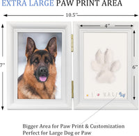MYPAWLETS Clay Paw Print Kit for Dog Cat - Medium-Large White - image 2