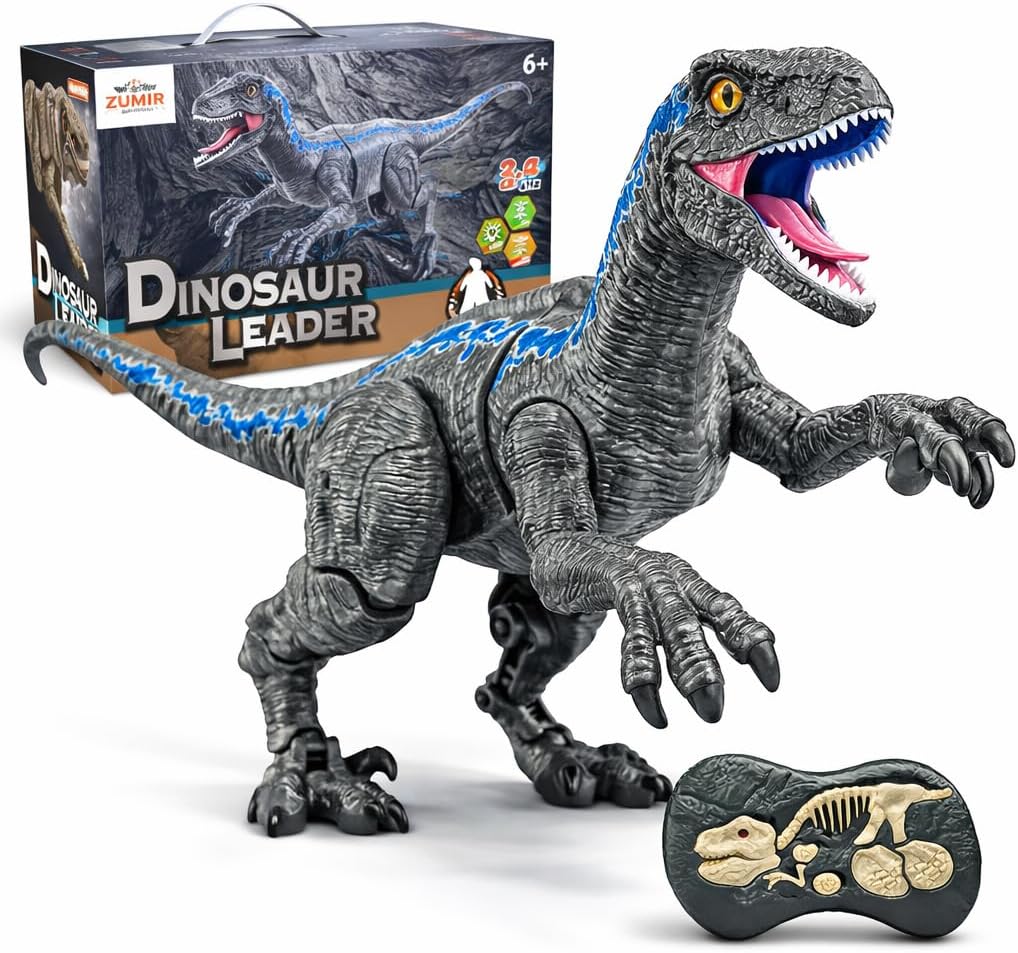 Liberty Imports Walking Dragon Toy - Velociraptor